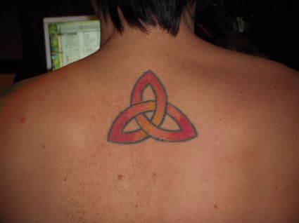 Celtic Knot Tattoo On Back